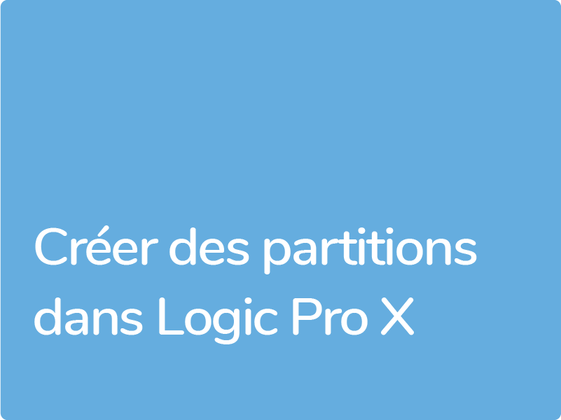 Formations Logic Pro X