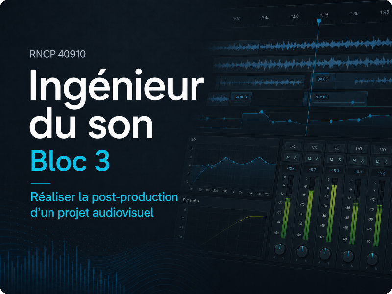 Formation Pro Tools Post production