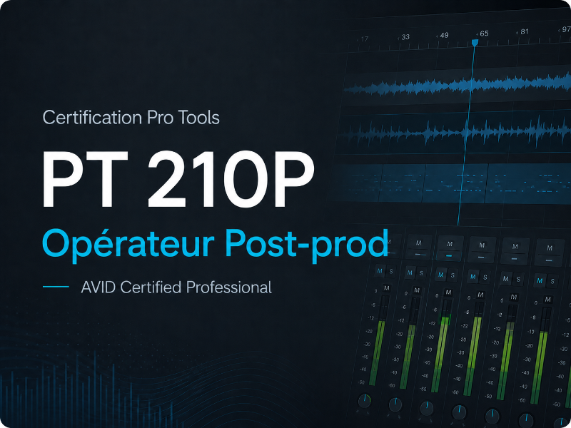 Formations Pro Tools